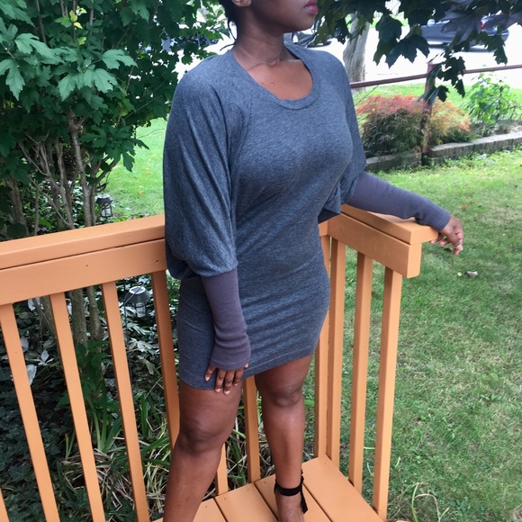 Grey Tunic can Wear as Dress - Picture 6 of 7